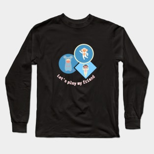 Stay Positive!,Nostalgia Long Sleeve T-Shirt